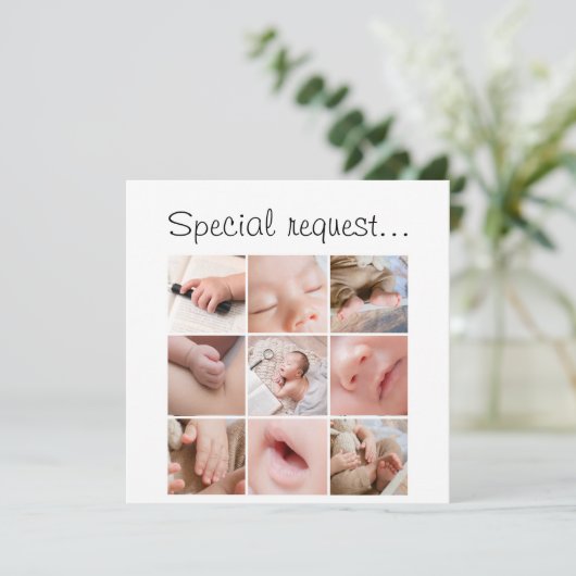 Werden Sie meine Fotos sein? Karte (Stehend Vorderseite)