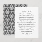 Werden Sie meine Geburtszettel-Poesie-Karte? (Vorne/Hinten)