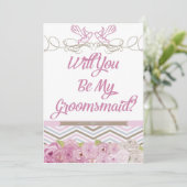 Werden Sie meine großmütige Einladung sein? (Stehend Vorderseite)