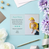 Werden Sie meine Großmutter Vorschlag Foto Taufe Acryleinladungen (In Situ (Hochzeit))