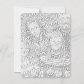 Werden Sie meine heilige Blume sein? Einladung (Rückseite)