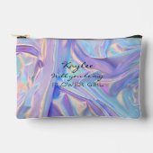 Werden Sie meine Imitate Hologramm von Blumenmädch Zubehörtasche (Vorderseite)