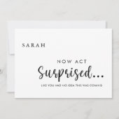 Werden Sie meine Junior Bridesmaid Vorschlagskarte Einladung (Vorderseite)