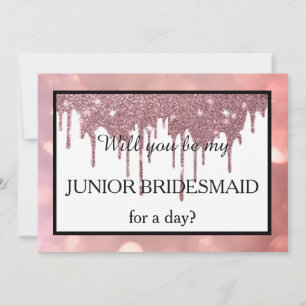 Werden Sie meine Juniorbridatin sein? Einladung