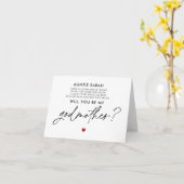 Werden Sie meine Mutterkarte sein? Karte (Gelbe Blume)