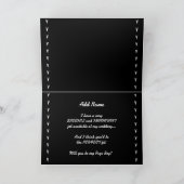Werden Sie meine Page Boy Wedding Einladung V2? (Innenseite)