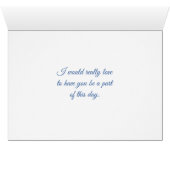 Werden Sie meine Personalisierte Bridesmaid-Karte  (Innenansicht Horizontal (Unten))