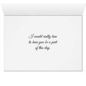 Werden Sie meine Personalisierte Trauzeugin sein? (Innenansicht Horizontal (Unten))