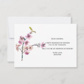 Werden Sie meine Schuld an der Ehre des Kirschblos (Rückseite)