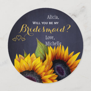 Werden Sie meine Sonnenblumen-Flotte sein? Einladung