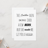 Werden Sie meine Trauzeuge Trauzeuge Karte sein? (Vorderseite/Rückseite Beispiel)