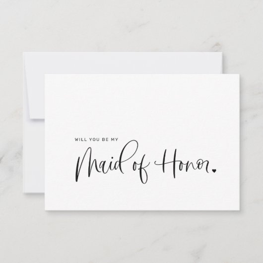 Werden Sie meine Trauzeugin? (Vorderseite)