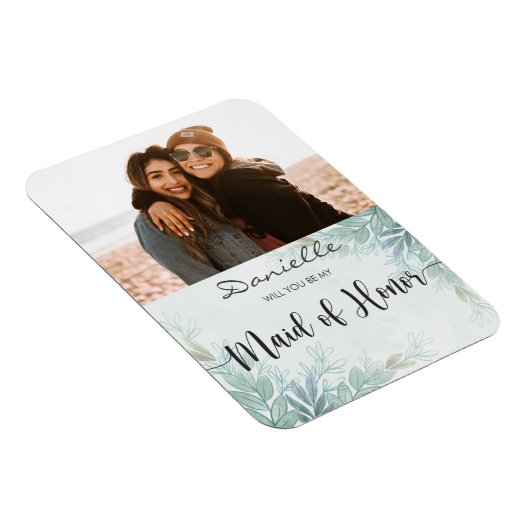 Werden Sie meine Trauzeugin beim Grünen Magnet sei (Rechte Seite)