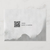 Werden Sie meine Trauzeugin Einladung Postkarte? (Rückseite)