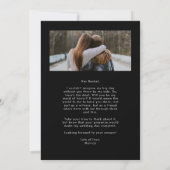 Werden Sie meine Trauzeugin Minimalistisch Foto (Rückseite)