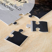 Werden Sie meine Trauzeugin Personalisiert einlade Puzzle (Seite)