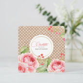 Werden Sie meine Trauzeugin sein? Benutzerdefinier Einladung (Stehend Vorderseite)