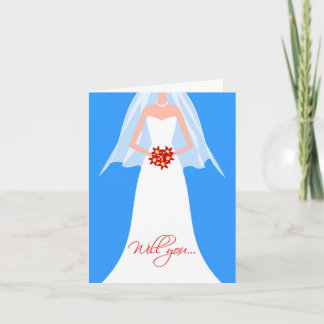 Werden Sie meine Trauzeugin sein? Einladung