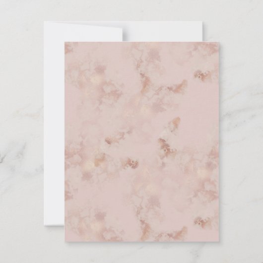 Werden Sie meine Trauzeugin sein? Mädchen in Robes Einladung (Rückseite)