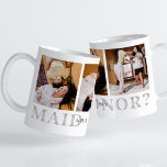 Werden Sie meine Trauzeugin sein? Personalisierte  Kaffeetasse<br><div class="desc">Personalisieren Sie diese Tasse für Ihre Mädels und geben Sie es als ein schönes Geschenk!</div>