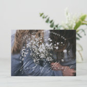 Werden Sie meine Trauzeugin sein? Rose Einladung (Stehend Vorderseite)