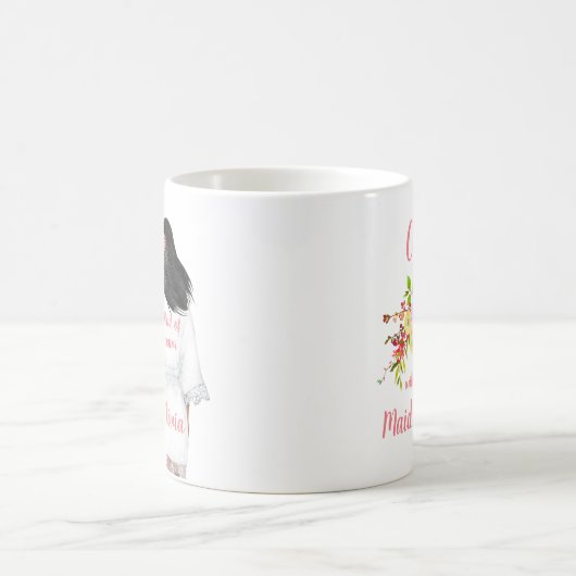 Werden Sie meine Trauzeugin Tasse (Mittel)