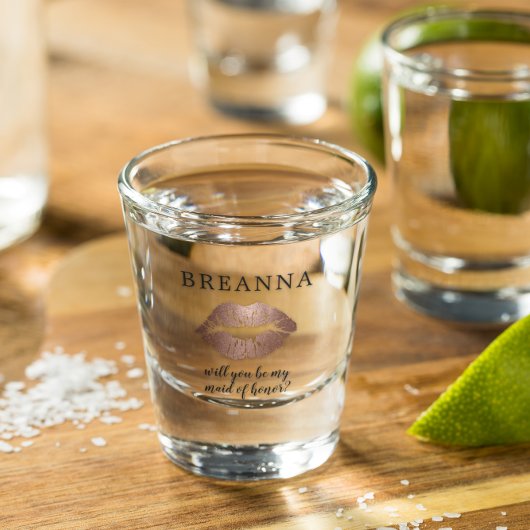 Werden Sie meine Trauzeugin Vorschlag Geschenk Schnapsglas