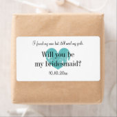 Werden Sie meine überhängten Weinflaschen-Etikette (Insitu)