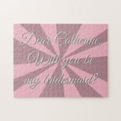 Werden Sie meine überragende Herausforderung sein? Puzzle (Horizontal)