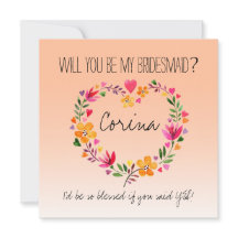 Werden Sie meine überseeischen Blume sein Herzkran