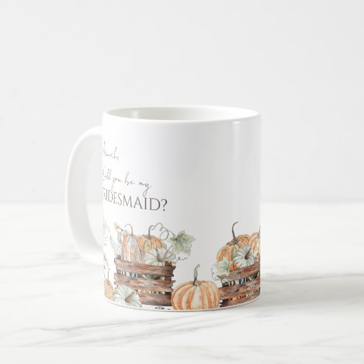 Werden Sie meine überwältigende Personalisierte Fa Kaffeetasse (Vorderseite Links)