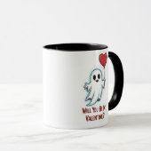 Werden Sie meine Valentinische Tasse sein - ein gr (VorderseiteRechts)