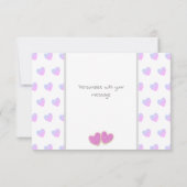 Werden Sie meine Valentinsekekse sein? Karte (Rückseite)