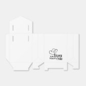 Werden Sie mich heiraten - Vorschlag zur Sonnenhoc Geschenkschachtel (Ungefaltet)