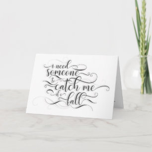 WERDEN SIE MIR DEN AISLEN VATER HERUNTERGEHEN? KARTE