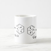 Werden Sie mit es fertig! Kaffeetasse (Mittel)