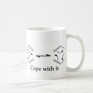 Werden Sie mit es fertig! Kaffeetasse