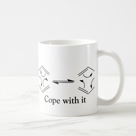 Werden Sie mit es fertig! Kaffeetasse (Rechts)