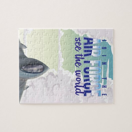 Werden Sie Mitglied im Luftwaffenposter Puzzle (Horizontal)