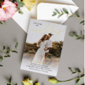 Werden Sie Mitglied in unserem Gold Foto QR Code Folieneinladung