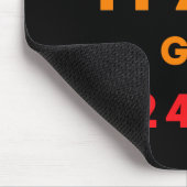 Werden Sie nicht, erhalten sogar wütend Mousepad (Ecke)