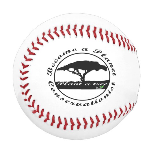 Werden Sie Planet-Naturschützer Baseball (Vorderseite Links)