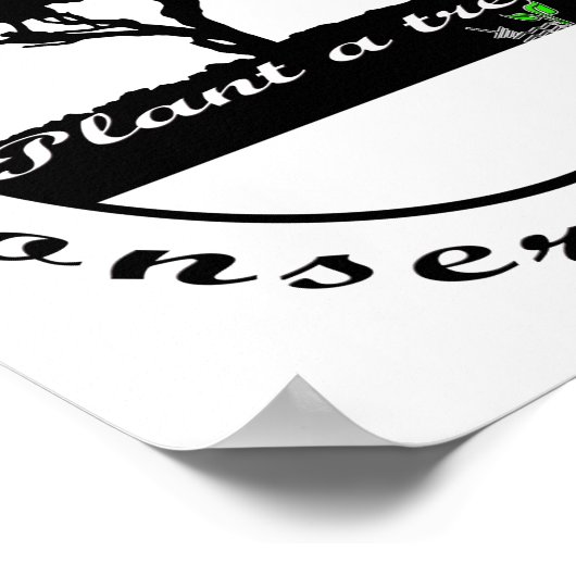 Werden Sie Planet-Naturschützer Poster (Ecke)