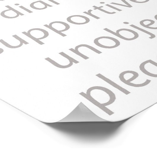 Werden Sie... Poster (Ecke)