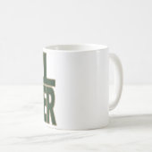 Werden Sie Power-Tasse Kaffeetasse (VorderseiteRechts)