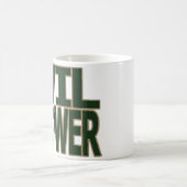 Werden Sie Power-Tasse Kaffeetasse (Mittel)
