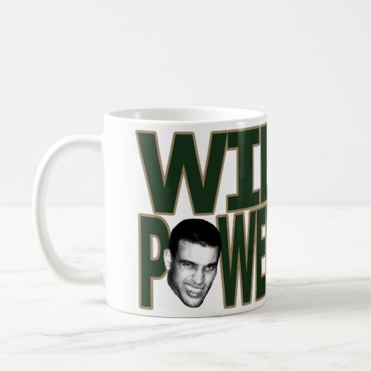 Werden Sie Power-Tasse Kaffeetasse (Links)