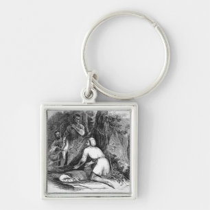 Werden Sie Scharlachrot Tötungs-ein Dollar Schlüsselanhänger