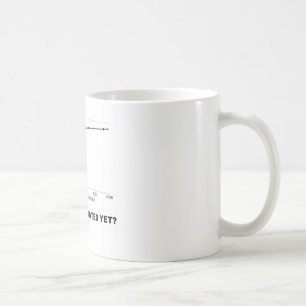 Werden Sie schon gesättigt? (Chemie-Spaß) Kaffeetasse