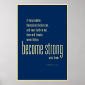 Werden Sie Strong Poster (LDS) (Vorne)